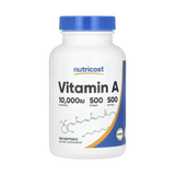 Nutricost, Vitamin A, 10,000 IU, 500 Softgels