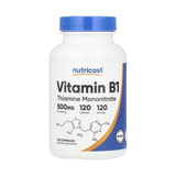 Nutricost, Vitamin B1, 500 mg, 120 Capsules