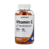 Nutricost, Vitamin C Gummies, Orange, 240 Gummies