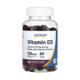 Nutricost, Vitamin D3 Gummies, Mixed Berry, 120 Gummies