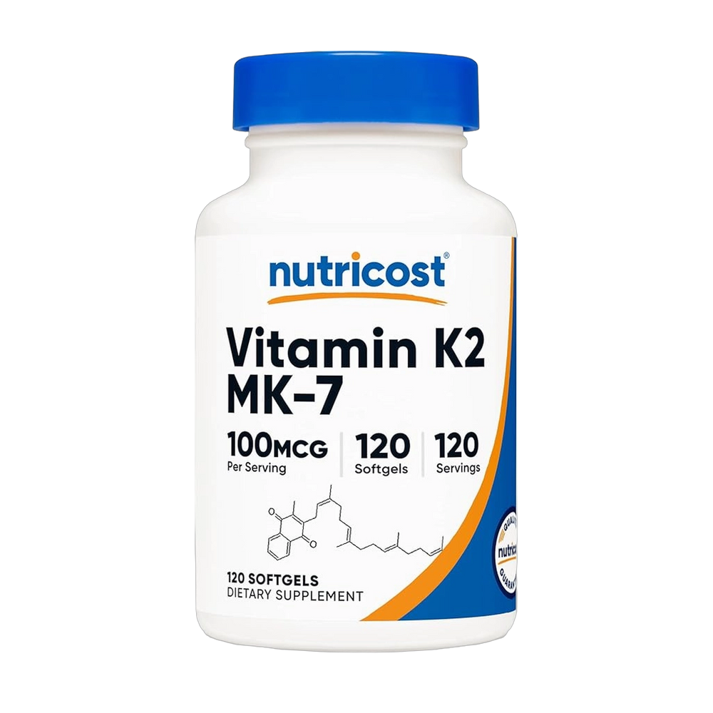 Nutricost, Vitamin K2 MK-7, 100 mcg, 120 Softgels