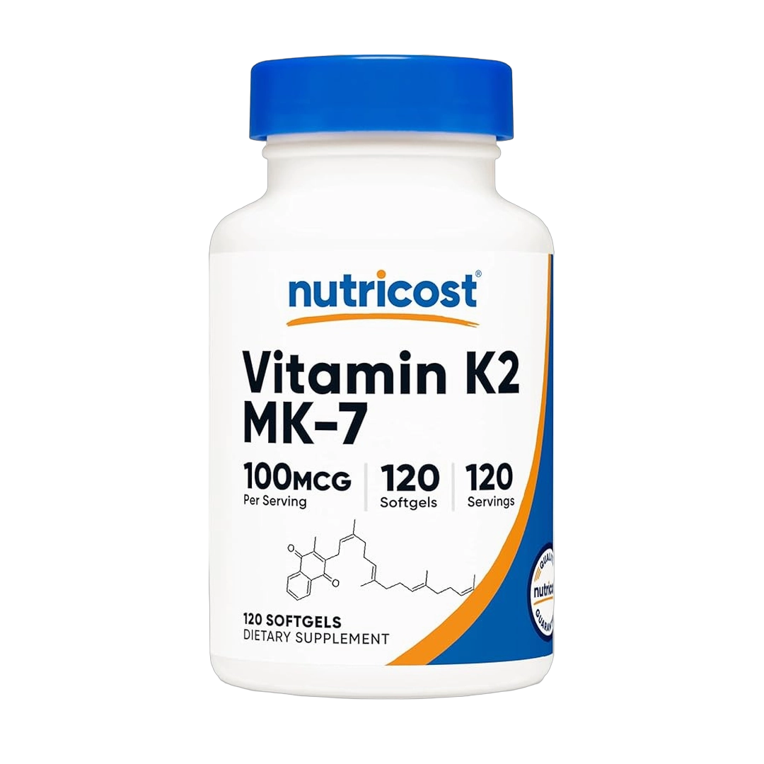 Nutricost, Vitamin K2 MK-7, 100 mcg, 120 Softgels