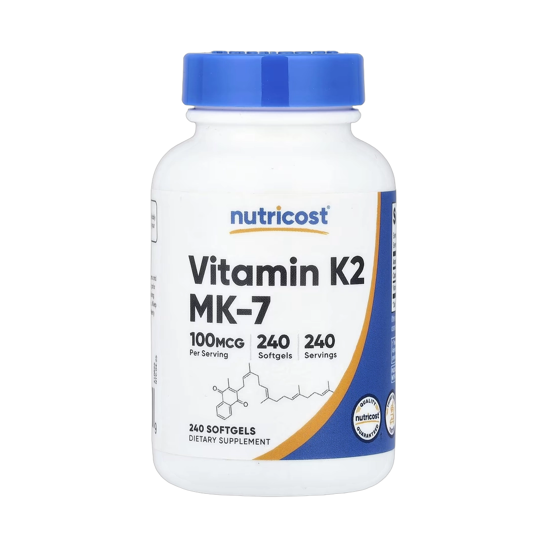 Nutricost, Vitamin K2 MK-7, 100 mcg, 240 Softgels