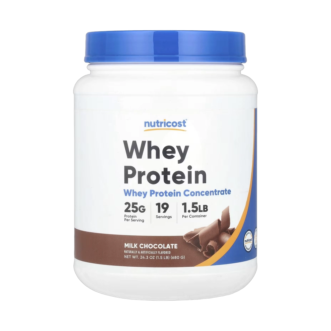 Nutricost, Whey Protein Concentrate, Milk Chocolate, 1.5 lb, 680 g