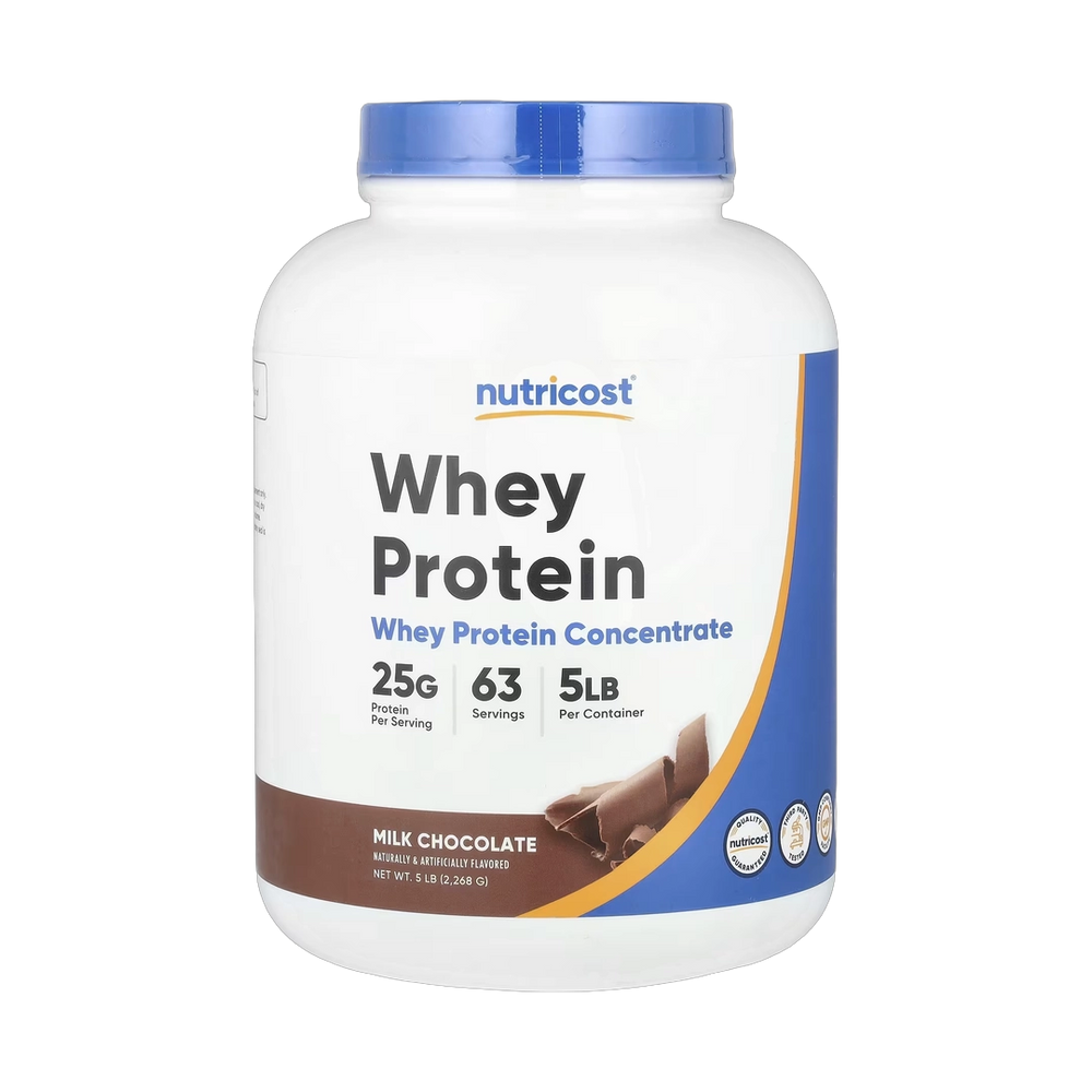 Nutricost, Whey Protein Concentrate, Milk Chocolate, 5 lb, 2,268 g