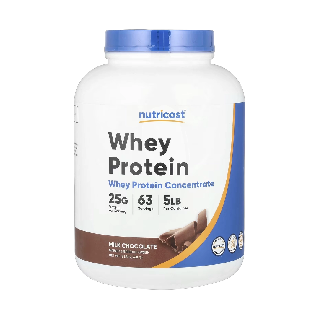 Nutricost, Whey Protein Concentrate, Milk Chocolate, 5 lb, 2,268 g