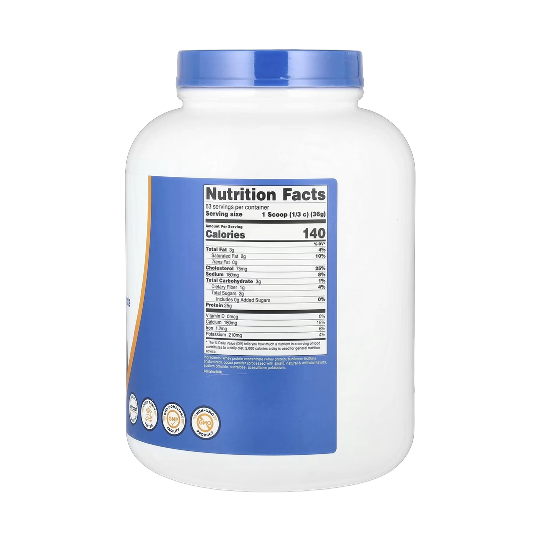 Nutricost, Whey Protein Concentrate, Milk Chocolate, 5 lb, 2,268 g