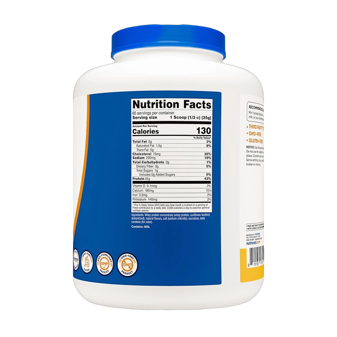 Nutricost, Whey Protein Concentrate, Pineapple, 5 lb, 2,268 g
