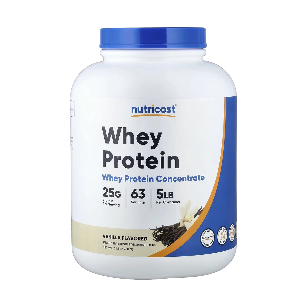 Nutricost, Whey Protein Concentrate, Vanilla, 5 lb, 2,268 g