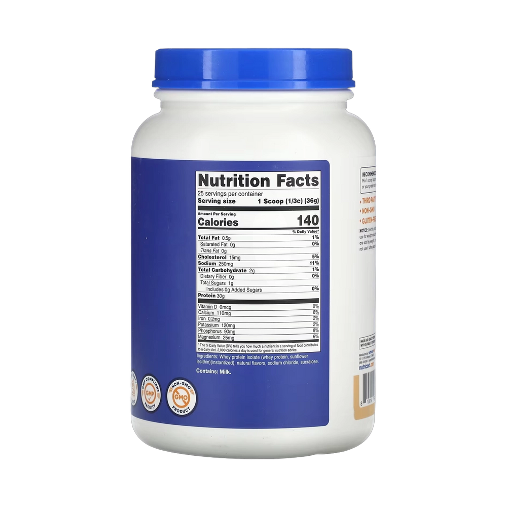 Nutricost, Whey Protein Isolate, Cake Batter, 2 lb, 907 g
