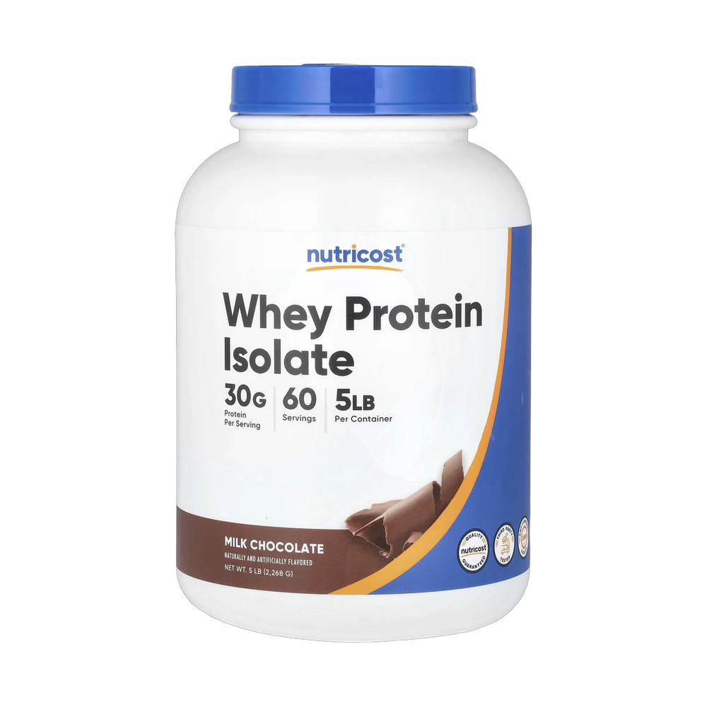 Nutricost, Whey Protein Isolate, Milk Chocolate , 5 lb, 2,268 g