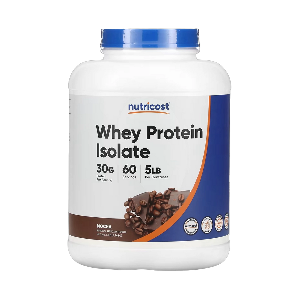 Nutricost, Whey Protein Isolate, Mocha, 5 lb, 2,268 g