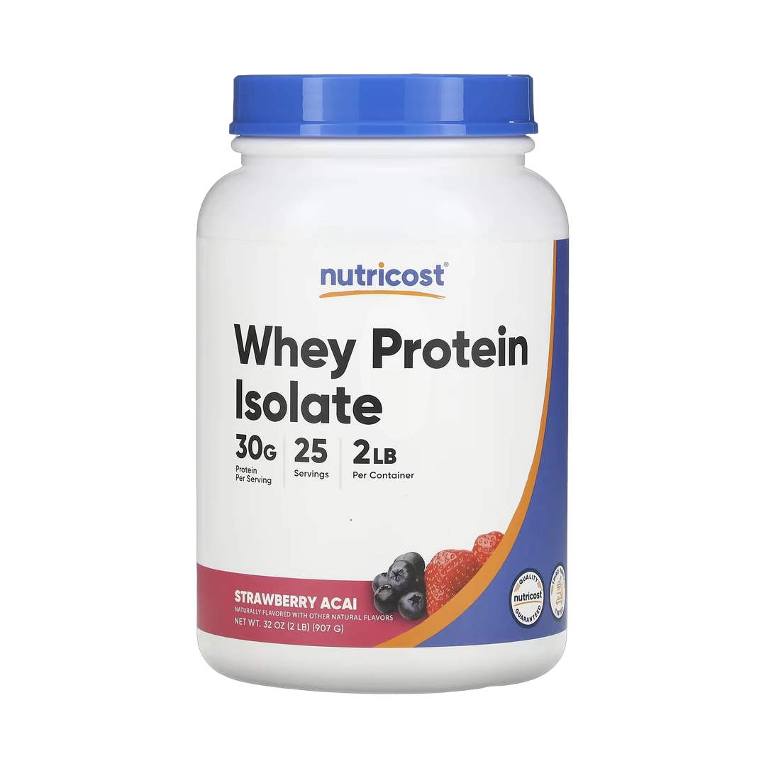 Nutricost, Whey Protein Isolate, Strawberry Acai , 2 lb, 907 g