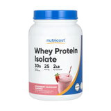 Nutricost, Whey Protein Isolate, Strawberry Milkshake, 2 lb, 907 g
