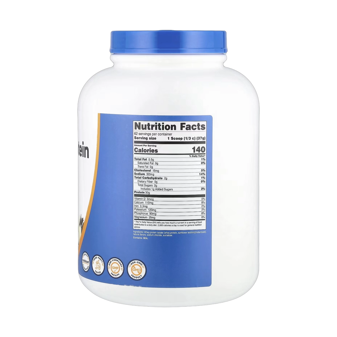 Nutricost, Whey Protein Isolate, Vanilla, 5 lbs, 2,268 g