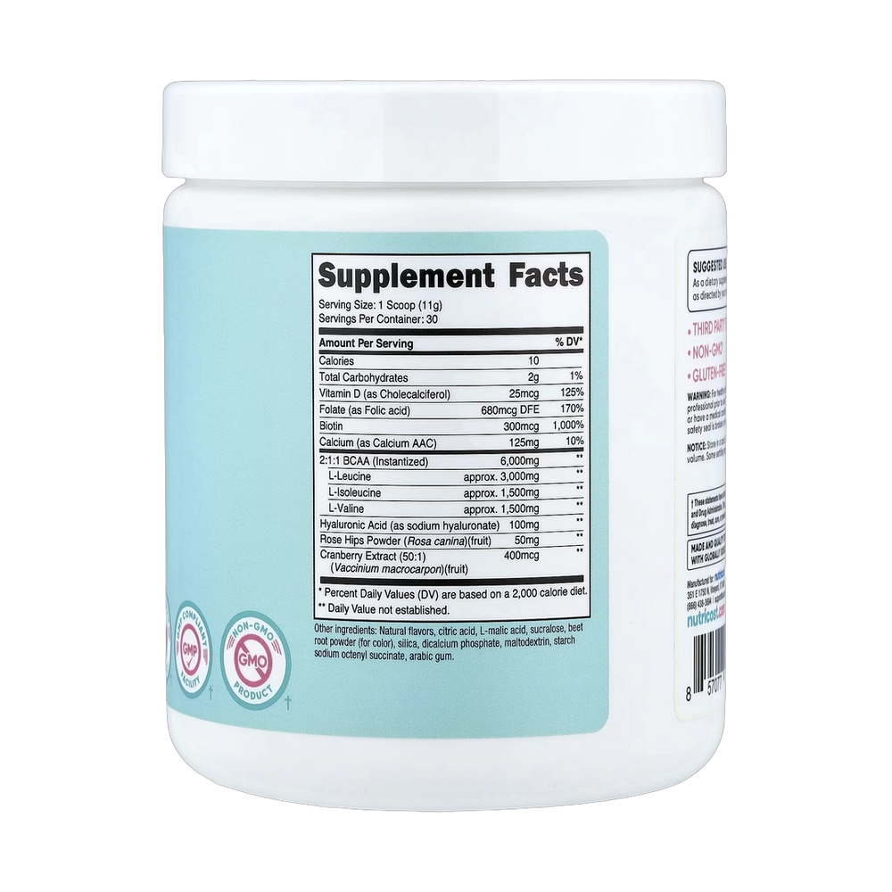 Nutricost, Women, BCAA, Strawberry Lemonade, 12.2 oz, 342 g