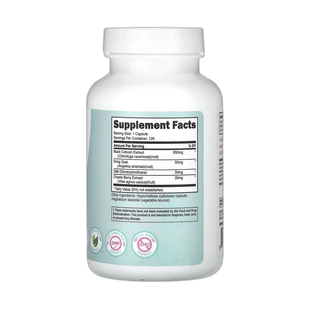 Nutricost, Women, Black Cohosh, 660 mg, 120 Capsules