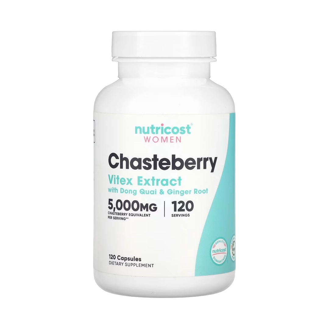 Nutricost, Women, Chasteberry with Dong Quai & Ginger Root, 5,000 mg, 120 Capsules