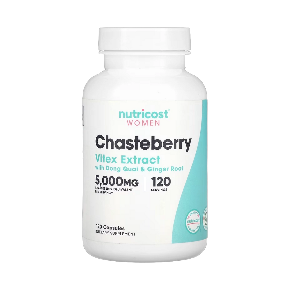 Nutricost, Women, Chasteberry with Dong Quai & Ginger Root, 5,000 mg, 120 Capsules