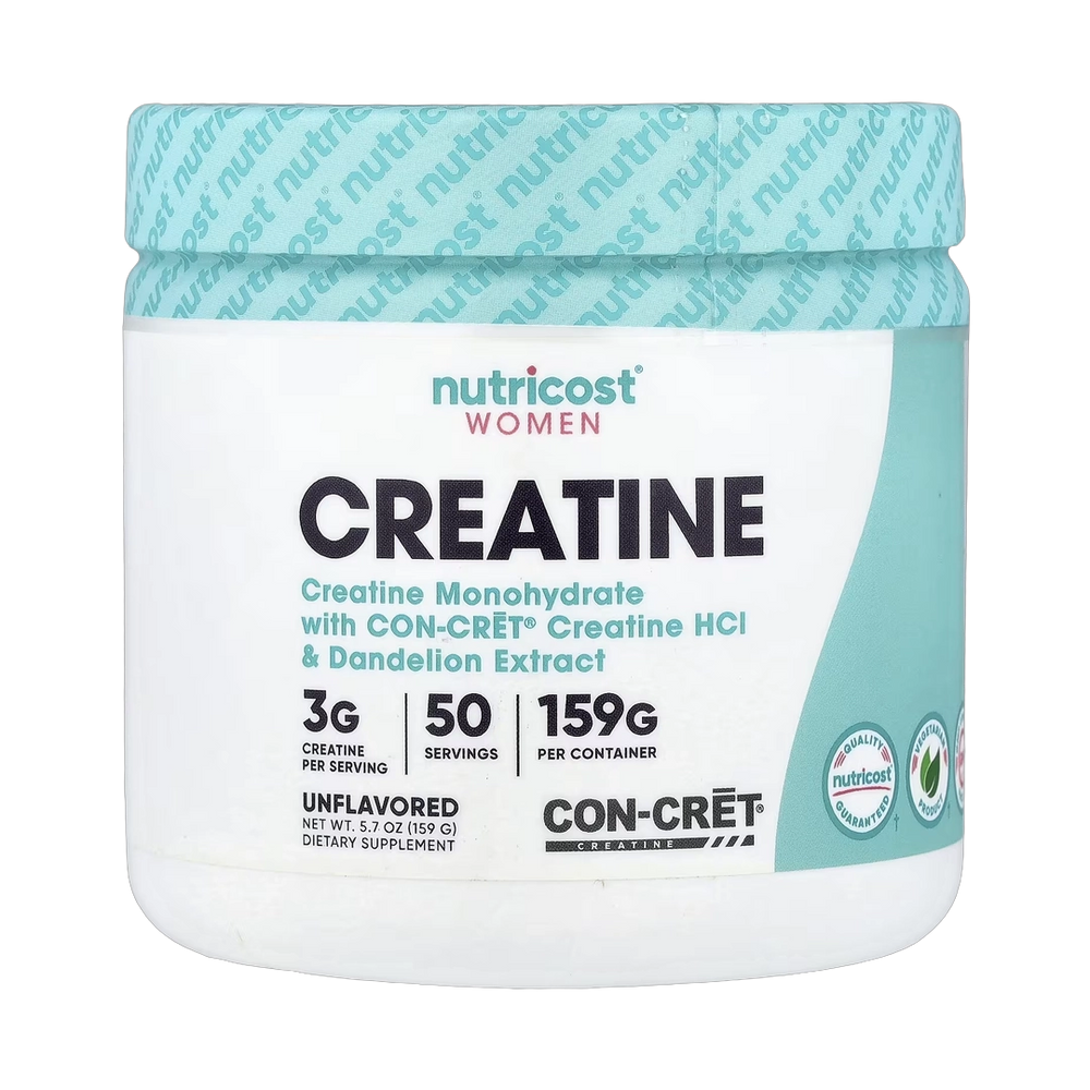Nutricost, Women, Creatine, Unflavored, 5.7 oz, 159 g