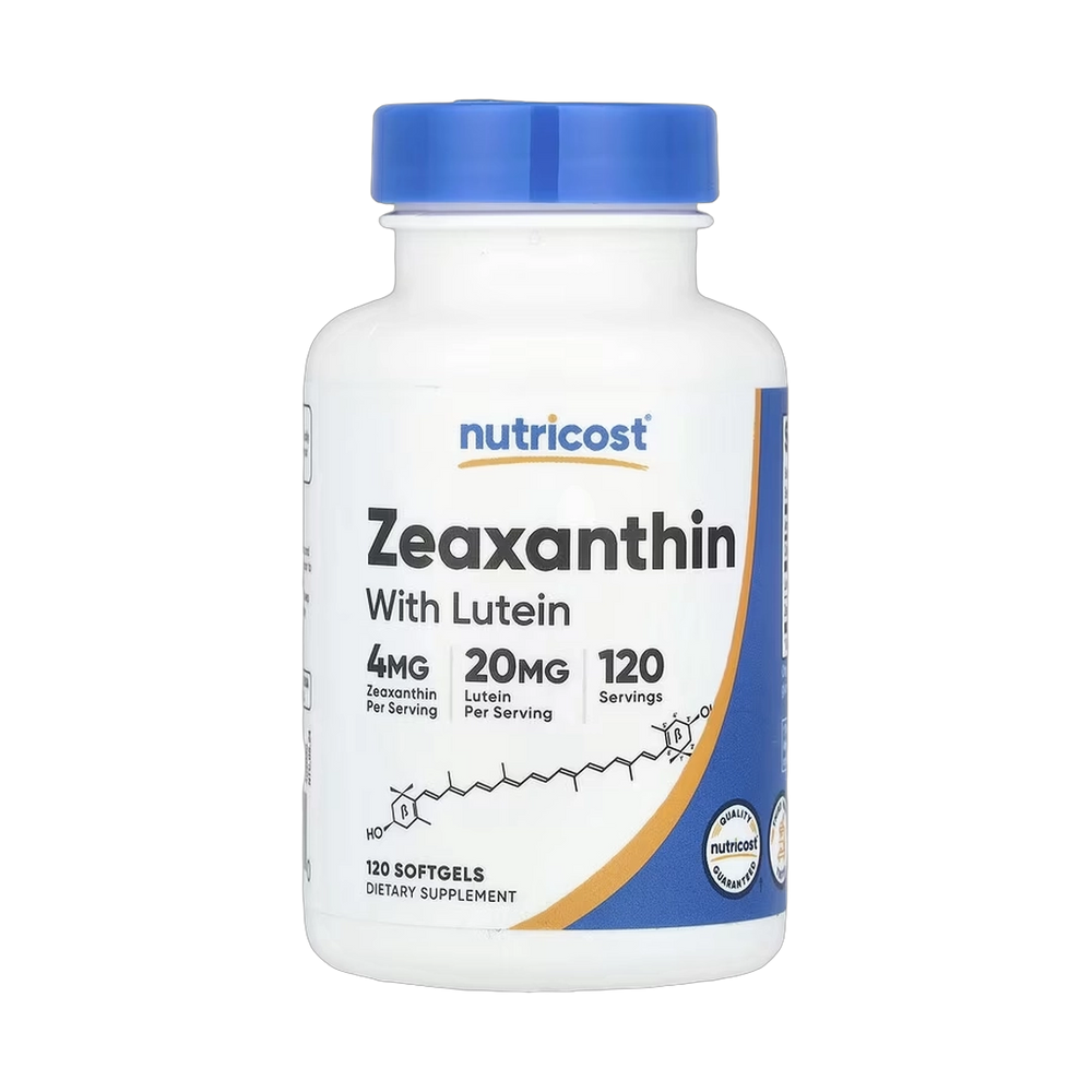 Nutricost, Zeaxanthin with Lutein, 120 Softgels