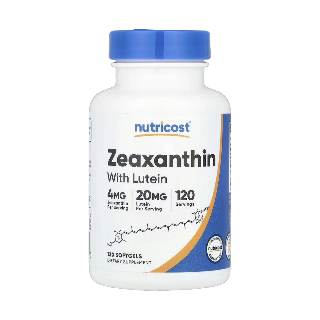 Nutricost, Zeaxanthin with Lutein, 120 Softgels