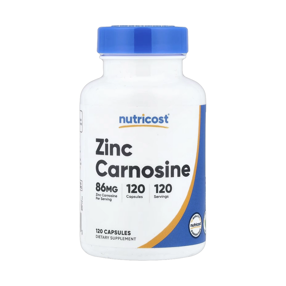 Nutricost, Zinc Carnosine, 120 Capsules