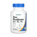 Nutricost, Zinc Picolinate, 30 mg, 120 Capsules