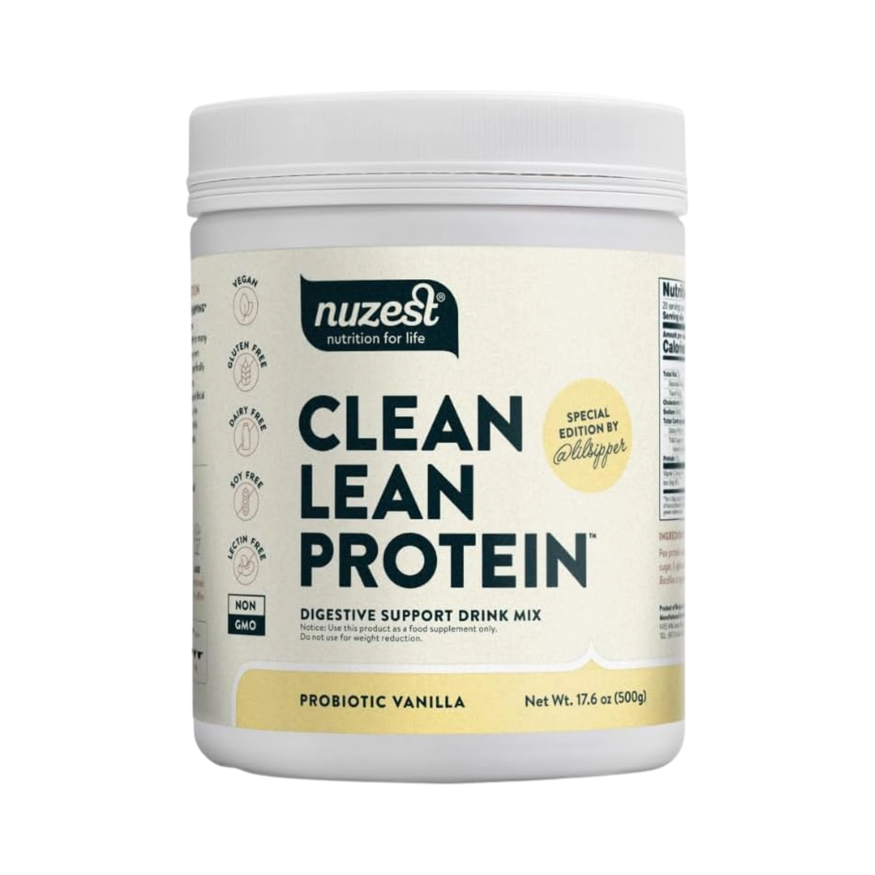 Nuzest, Clean Lean Protein, Probiotic Vanilla, 20 Servings, 1.1 lb
