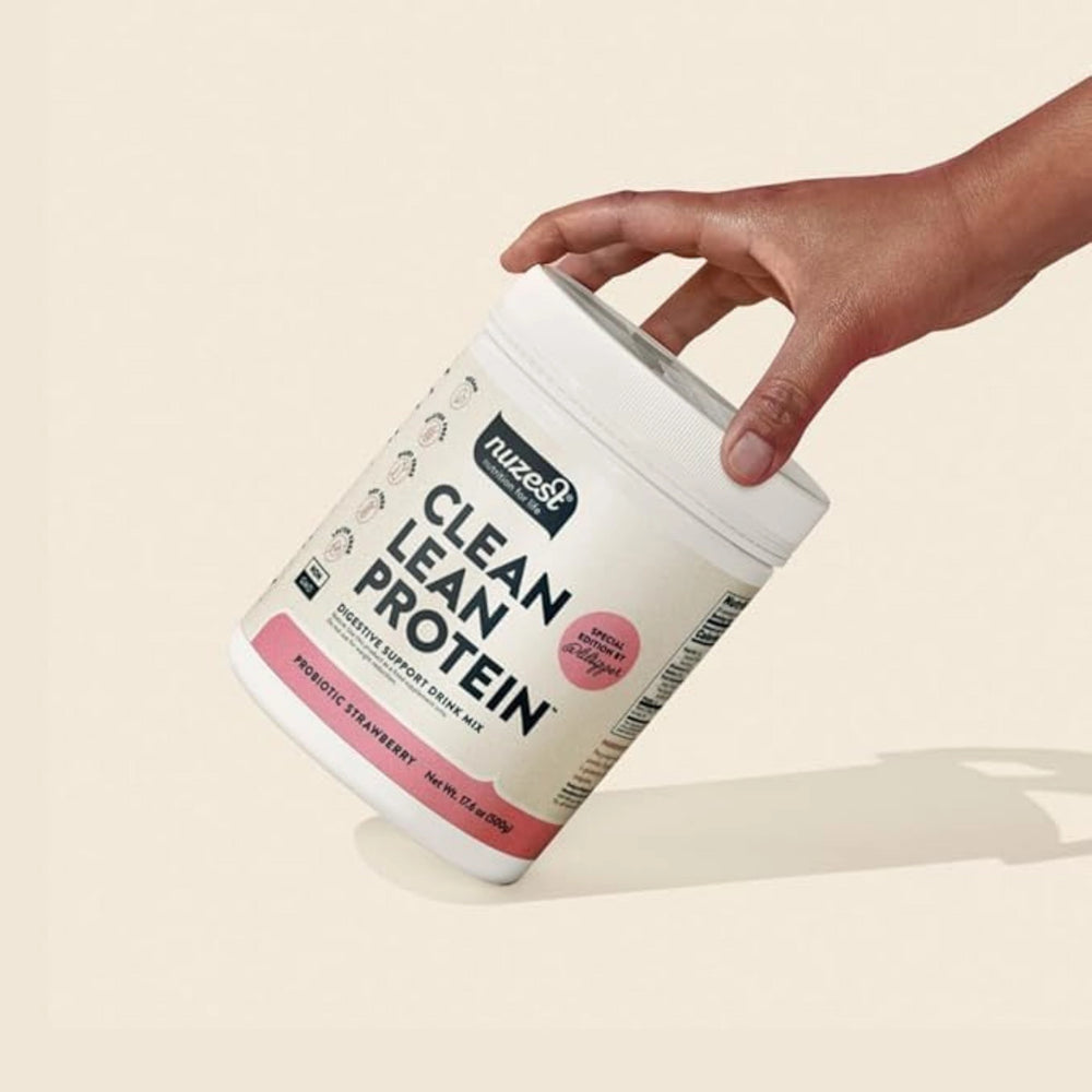Nuzest, Clean Lean Protein,Strawberry, 20 Servings, 1.1 lb