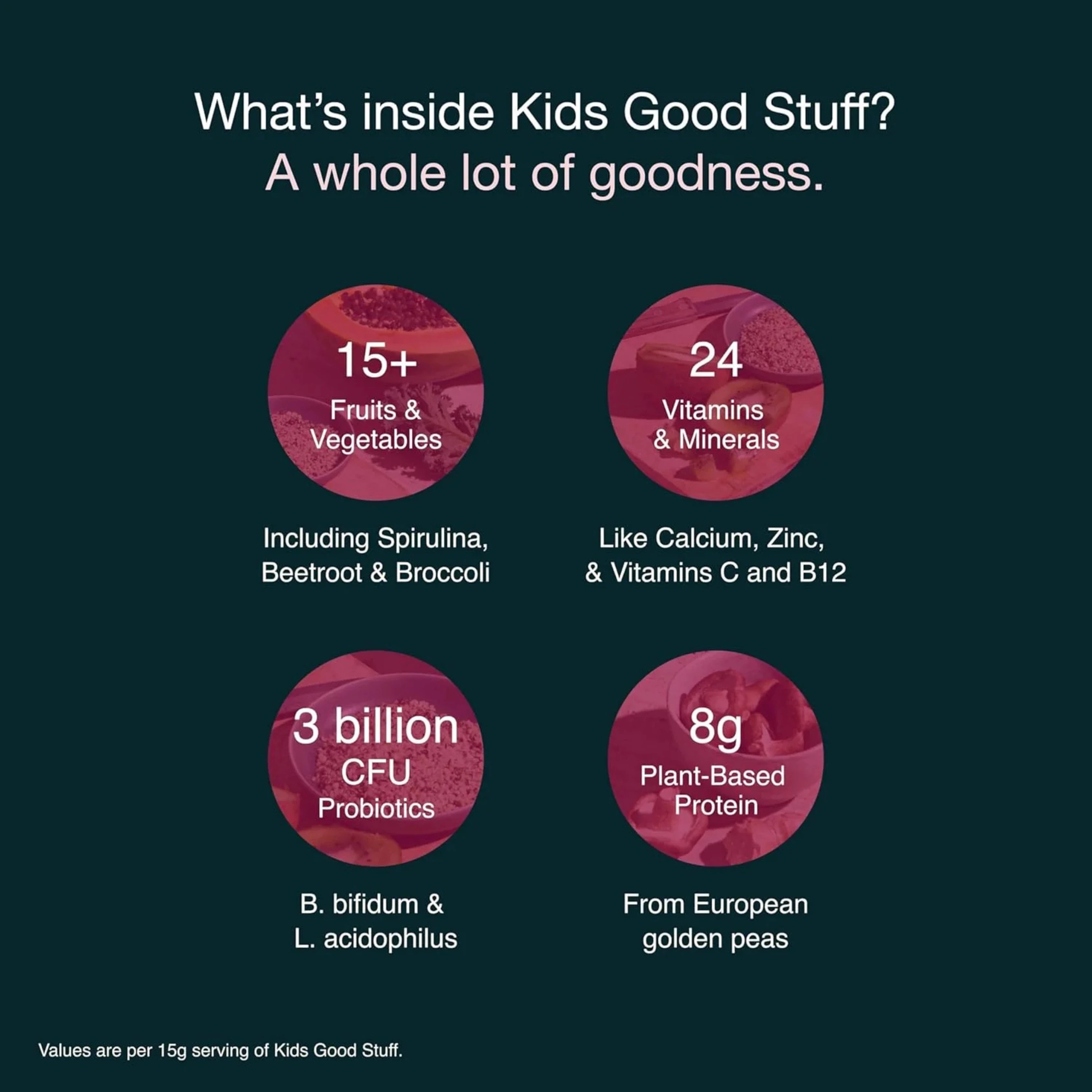 Nuzest, Kids Good Stuff, Multinutrient Drink Mix, Vanilla Caramel, 7.9 Oz