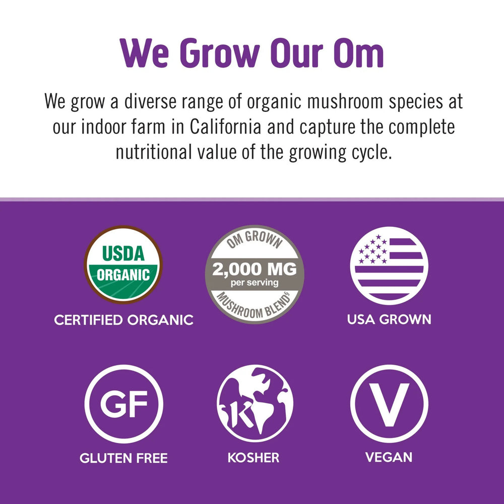 Om Mushrooms, Superfood Mushroom Blend, Hot Chocolate, 8.47 oz, 240 g