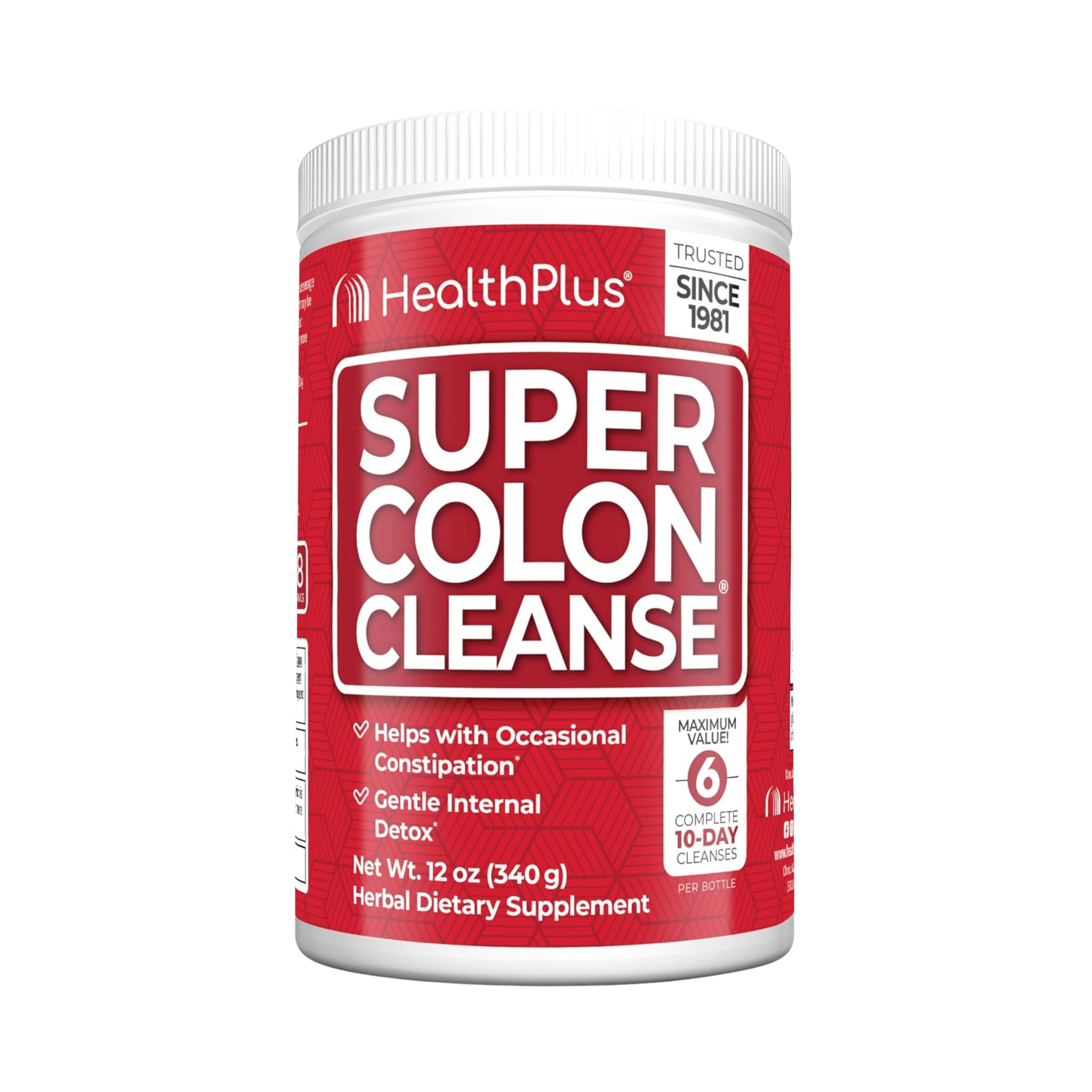 Health Plus, Super Colon Cleanse, 12 oz, 340 g
