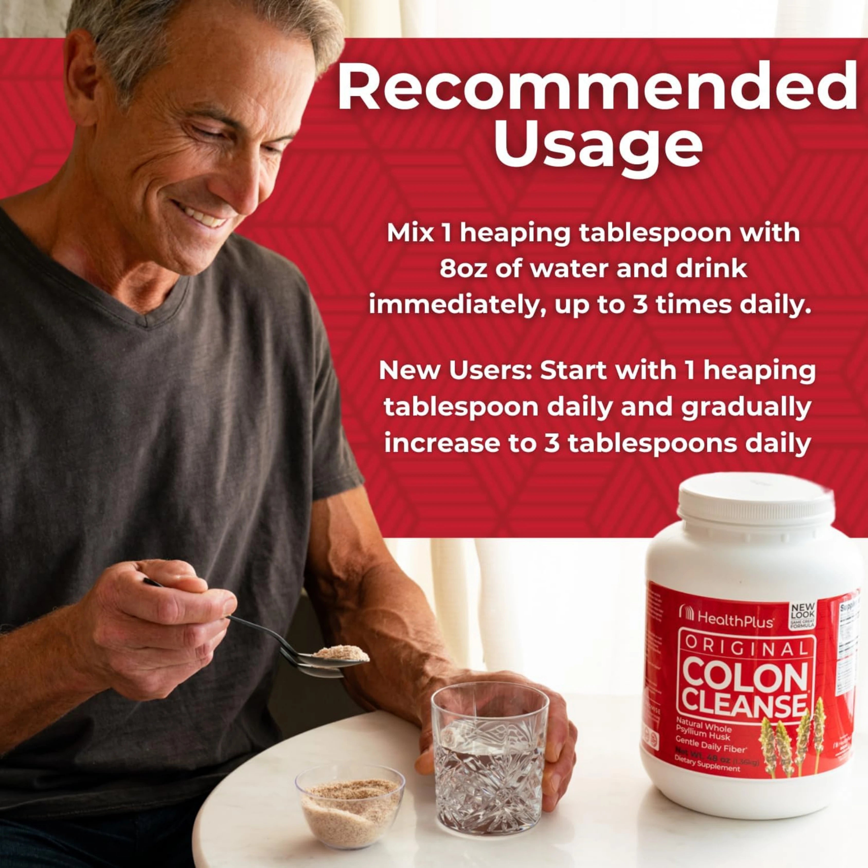 Health Plus, Original Colon Cleanse, 48 oz, 1.36 kg