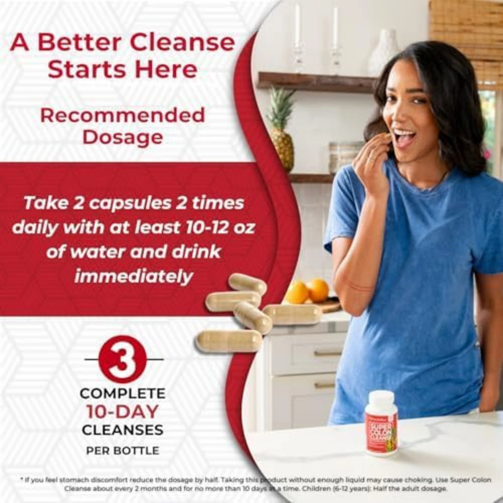 Health Plus, Super Colon Cleanse, 120 Capsules