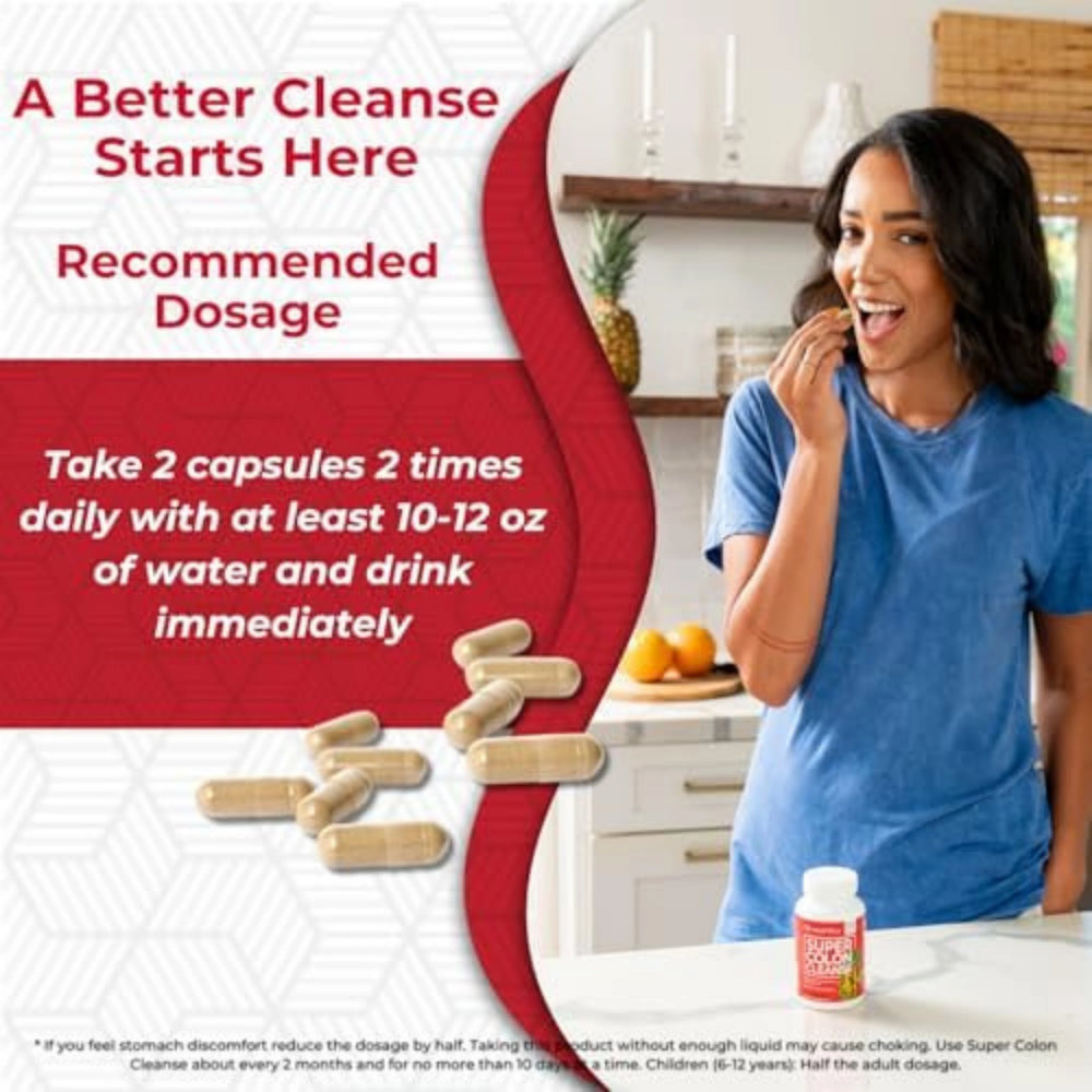 Health Plus, Super Colon Cleanse, 60 Capsules