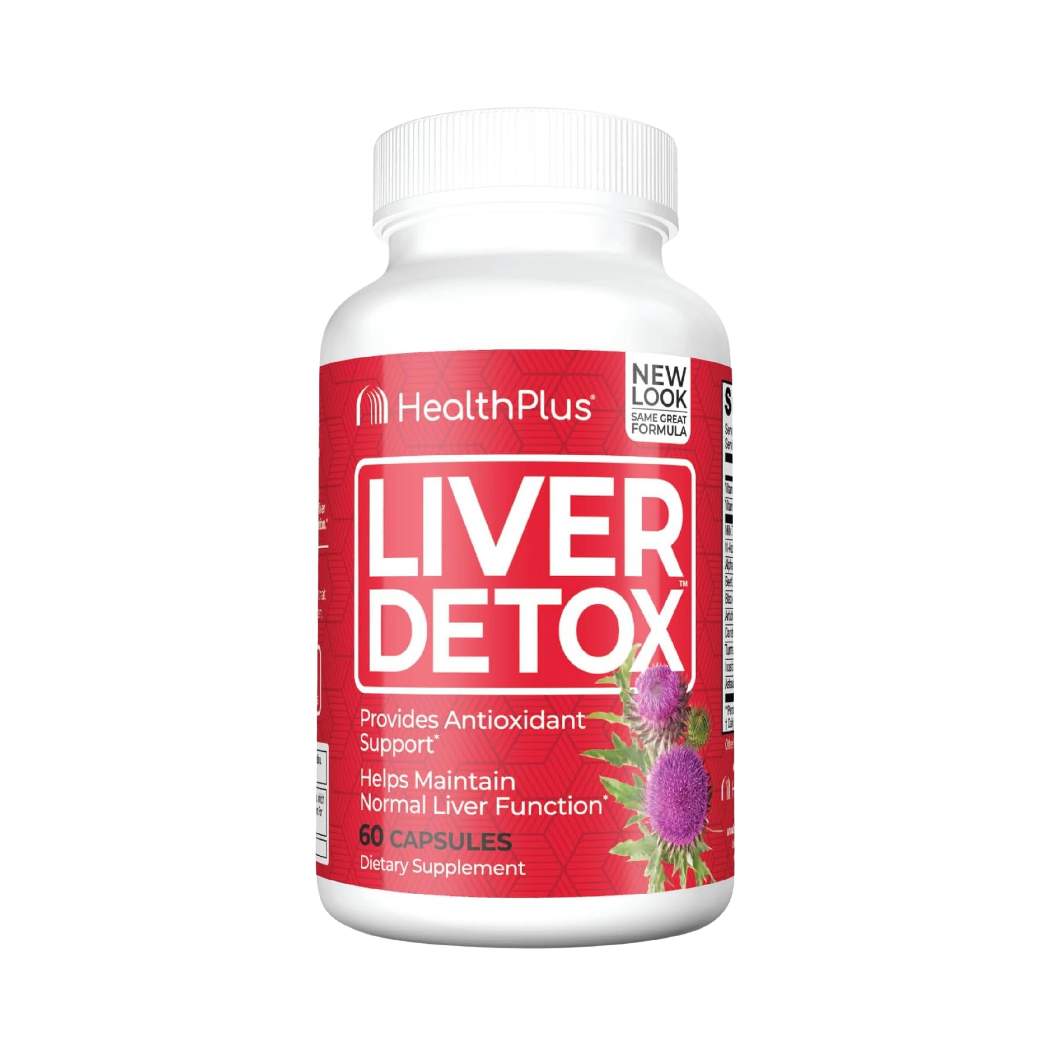 Health Plus, Liver Detox, 60 Capsules