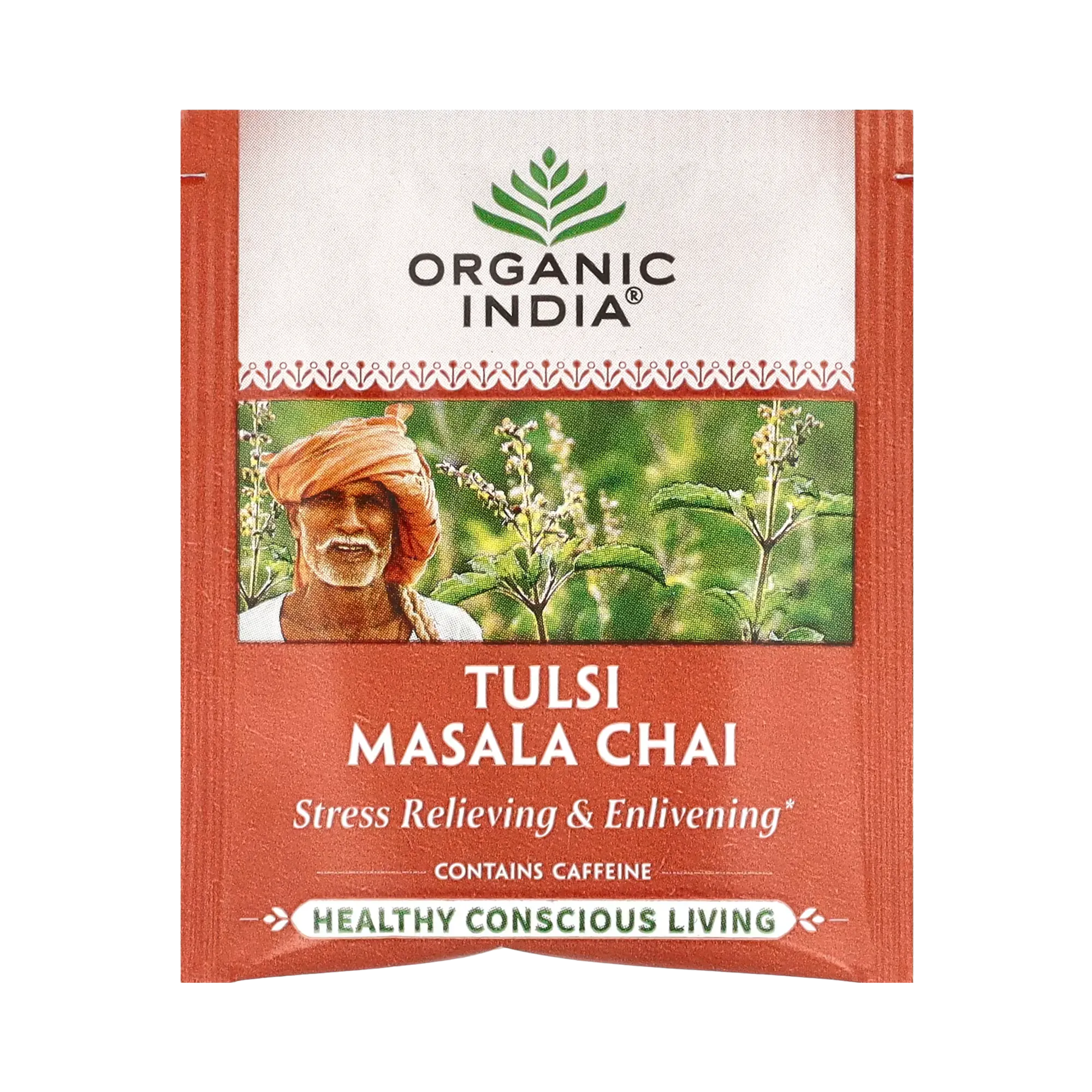 Organic India, Tulsi Tea, Masala Chai, 18 Infusion Bags, 1.33 Oz