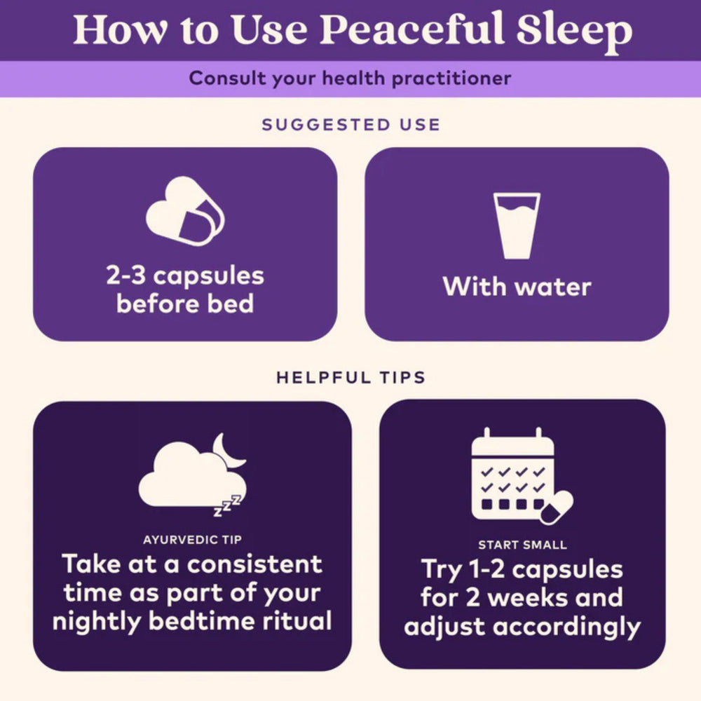 Organic India, Peaceful Sleep, 90 Vegetarian Caps