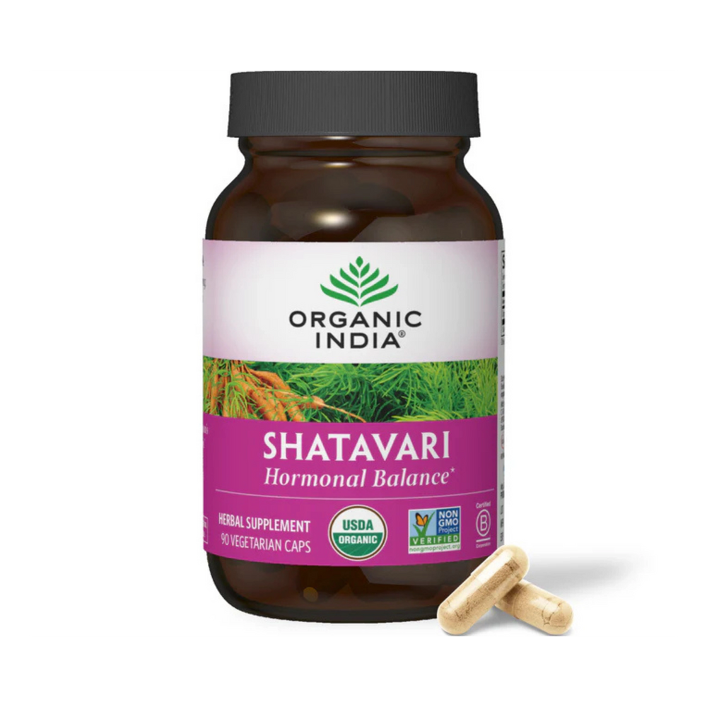 Organic India, Shatavari, 800 Mg, 90 Vegetarian Caps