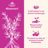 Organic India, Shatavari, 800 Mg, 90 Vegetarian Caps