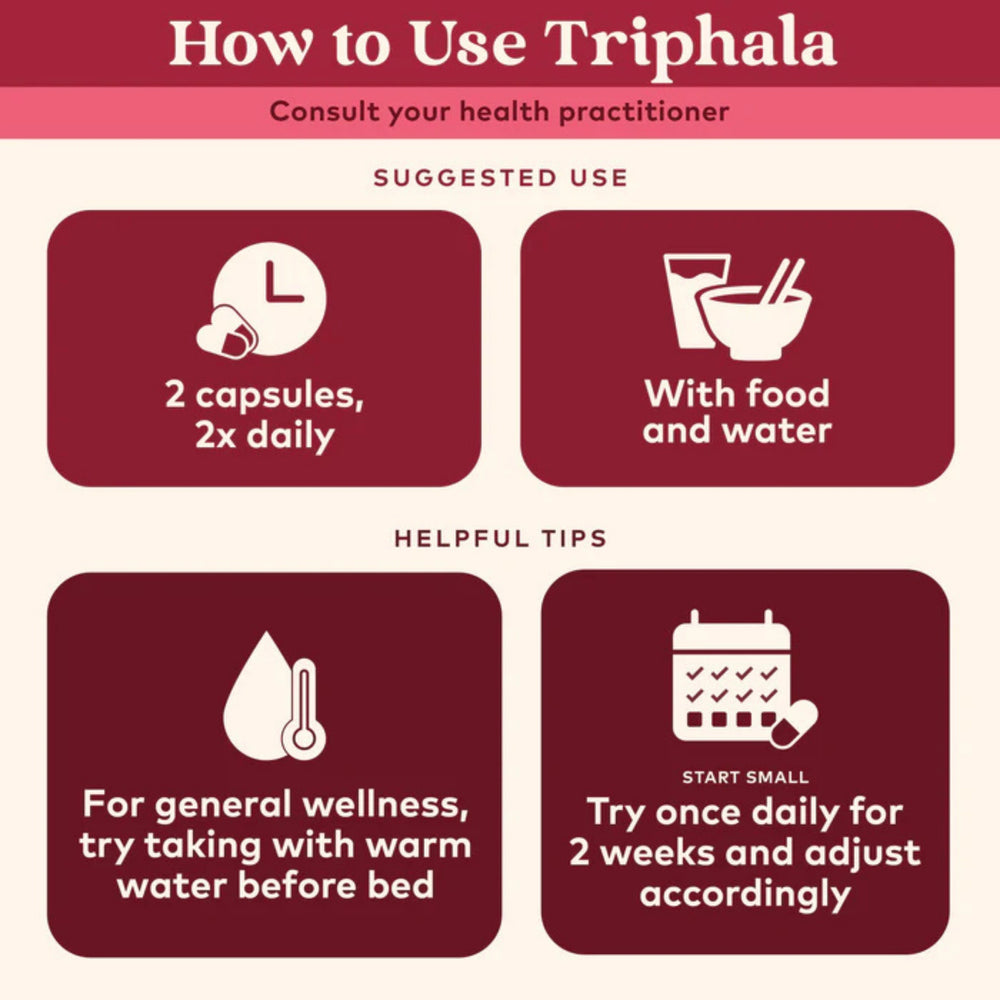 Organic India, Triphala, 90 Vegetarian Caps