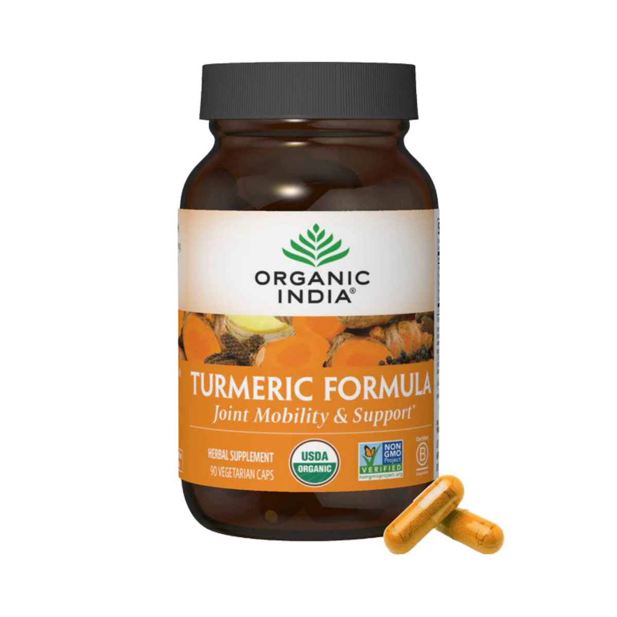Organic India, Turmeric Formula, 90 Vegetarian Caps