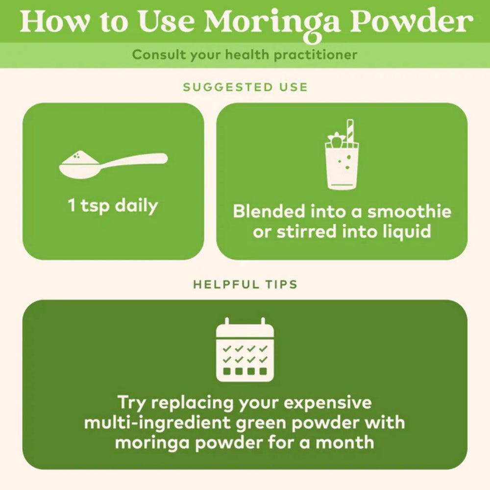 Organic India, Moringa Green Superfood, 8 Oz