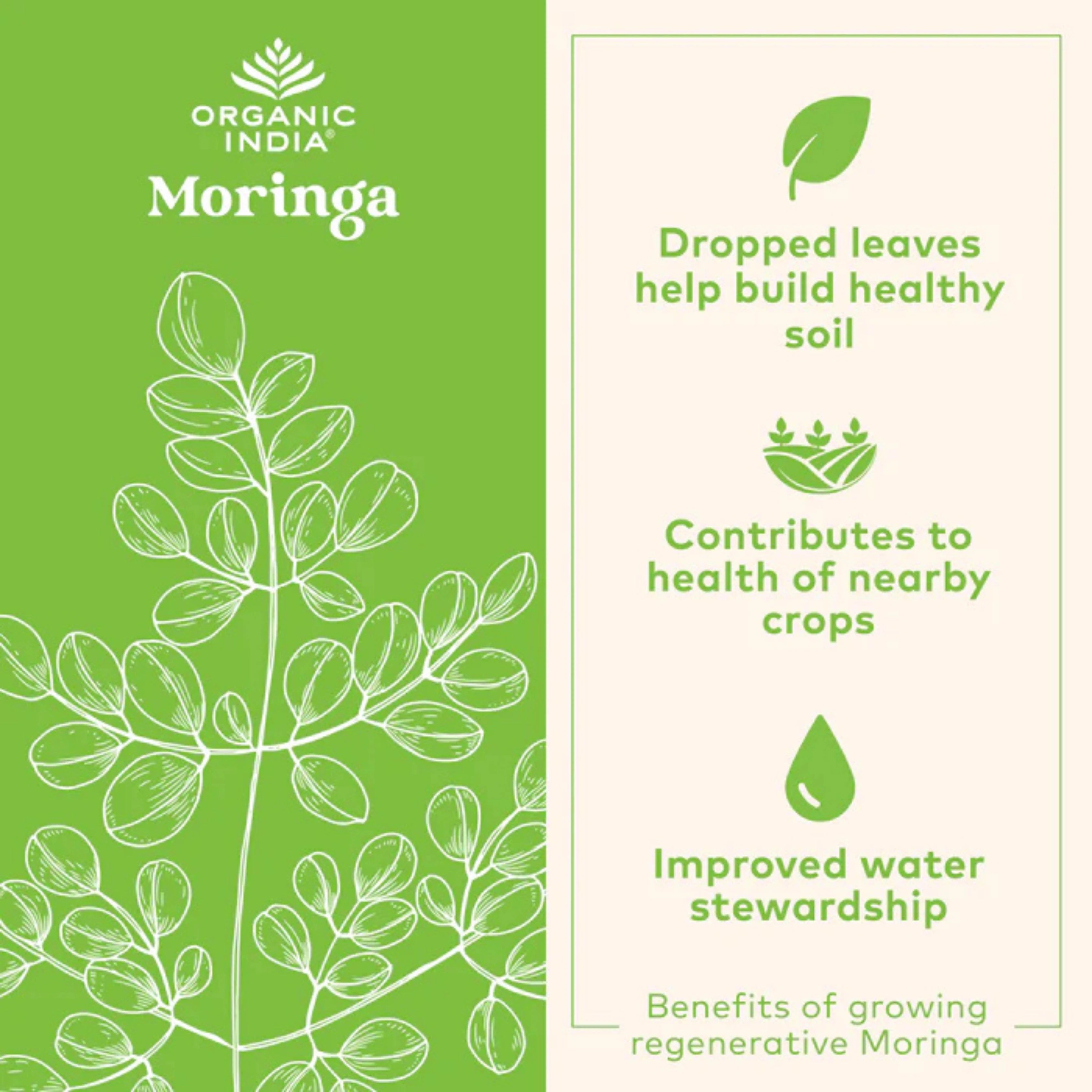 Organic India, Moringa Green Superfood, 8 Oz