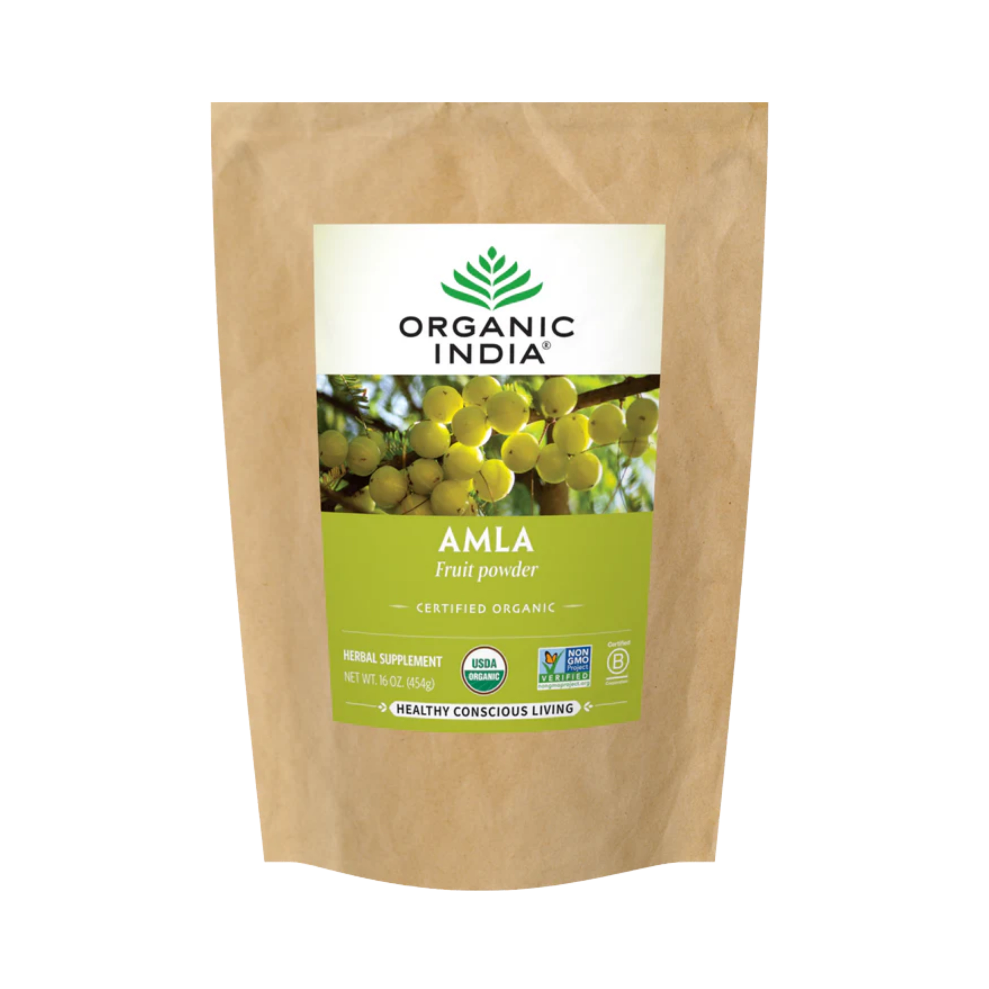 Organic India, Amla Fruit Powder, 16 Oz