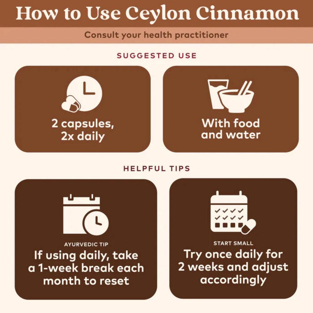 Organic India, Ceylon Cinnamon, 650 Mg, 90 Vegetarian Caps