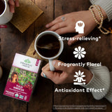 Organic India, Tulsi Hibiscus Tea, Caffeine-Free, 18 Infusion Bags, 1.27 Oz