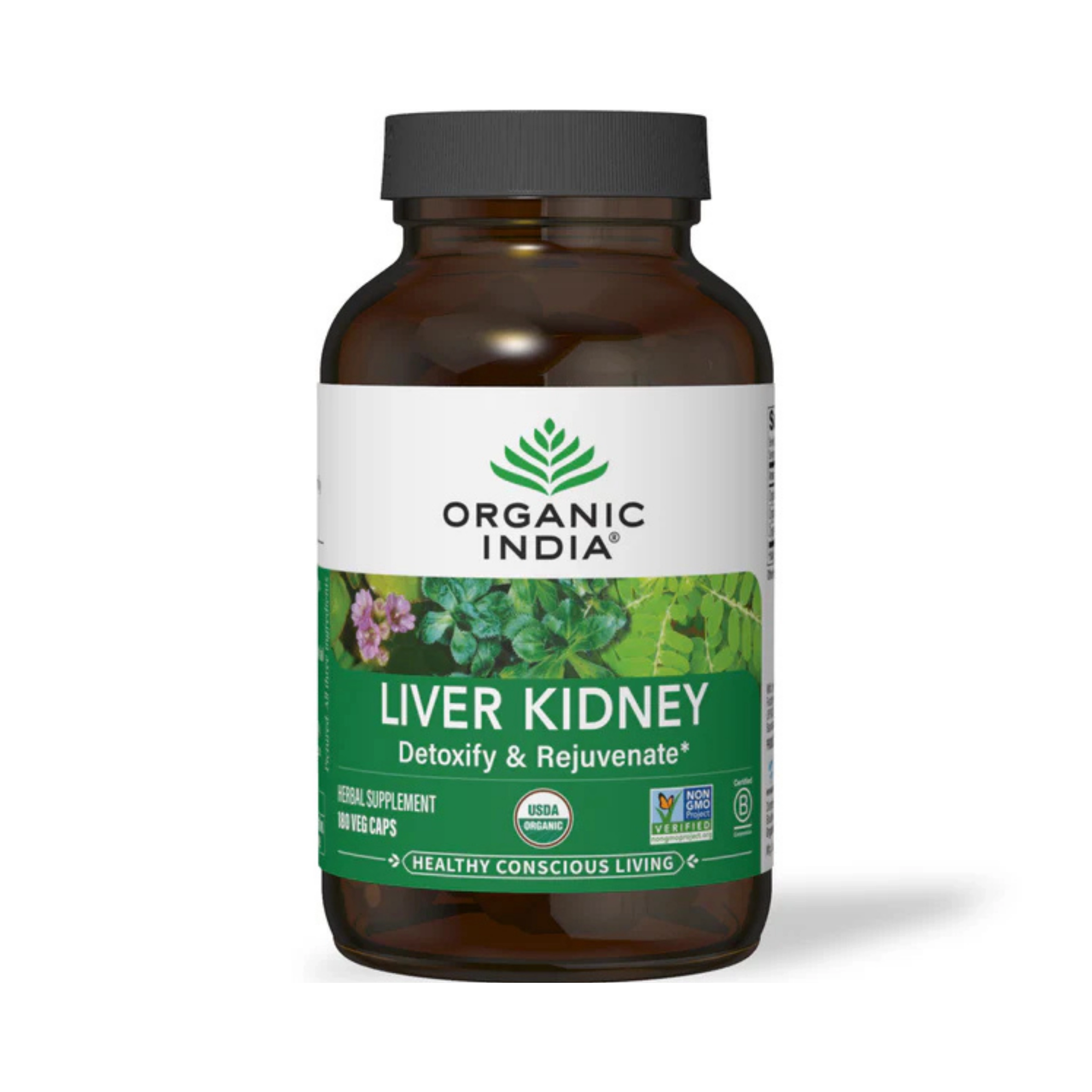 Organic India, Liver Kidney, 180 Veg Caps