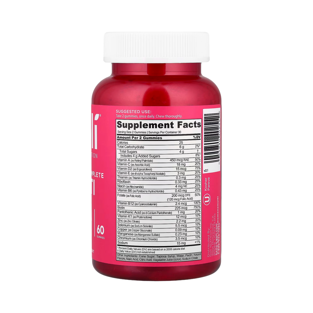 Goli Nutrition, Women's Complete Multi Gummies, 60 Gummies